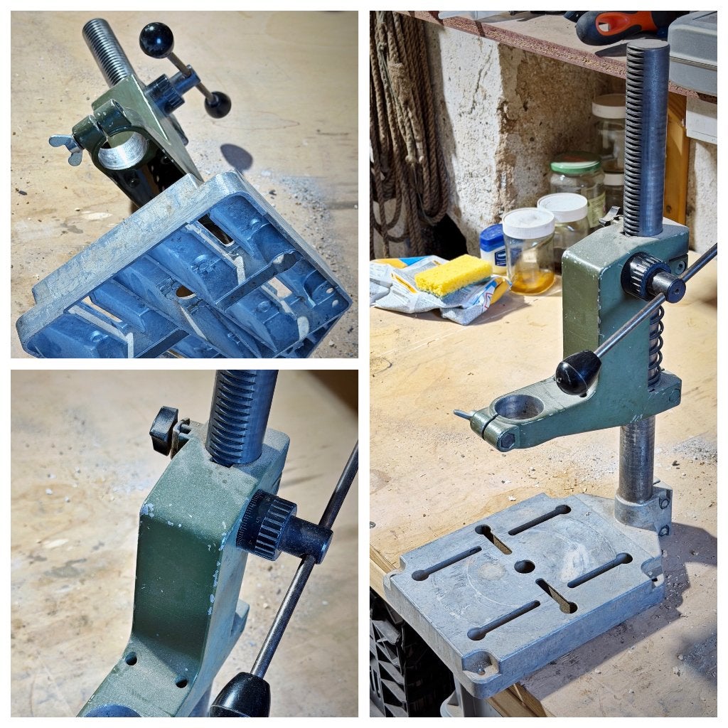 Boorstandaard 50 cm. hoog, Ophalen of Verzenden, Gebruikt, Minder dan 400 watt, Kolomboormachine