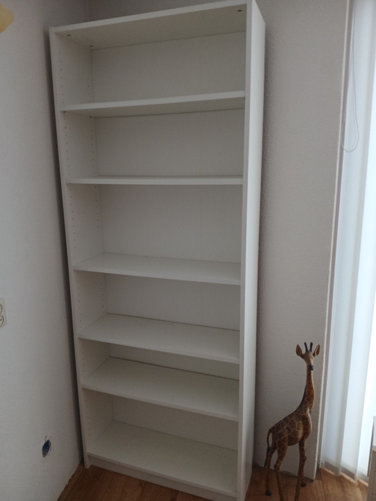 Mooie witte boekenkast, Ophalen, 200 cm of meer, 50 tot 100 cm, Zo goed als nieuw