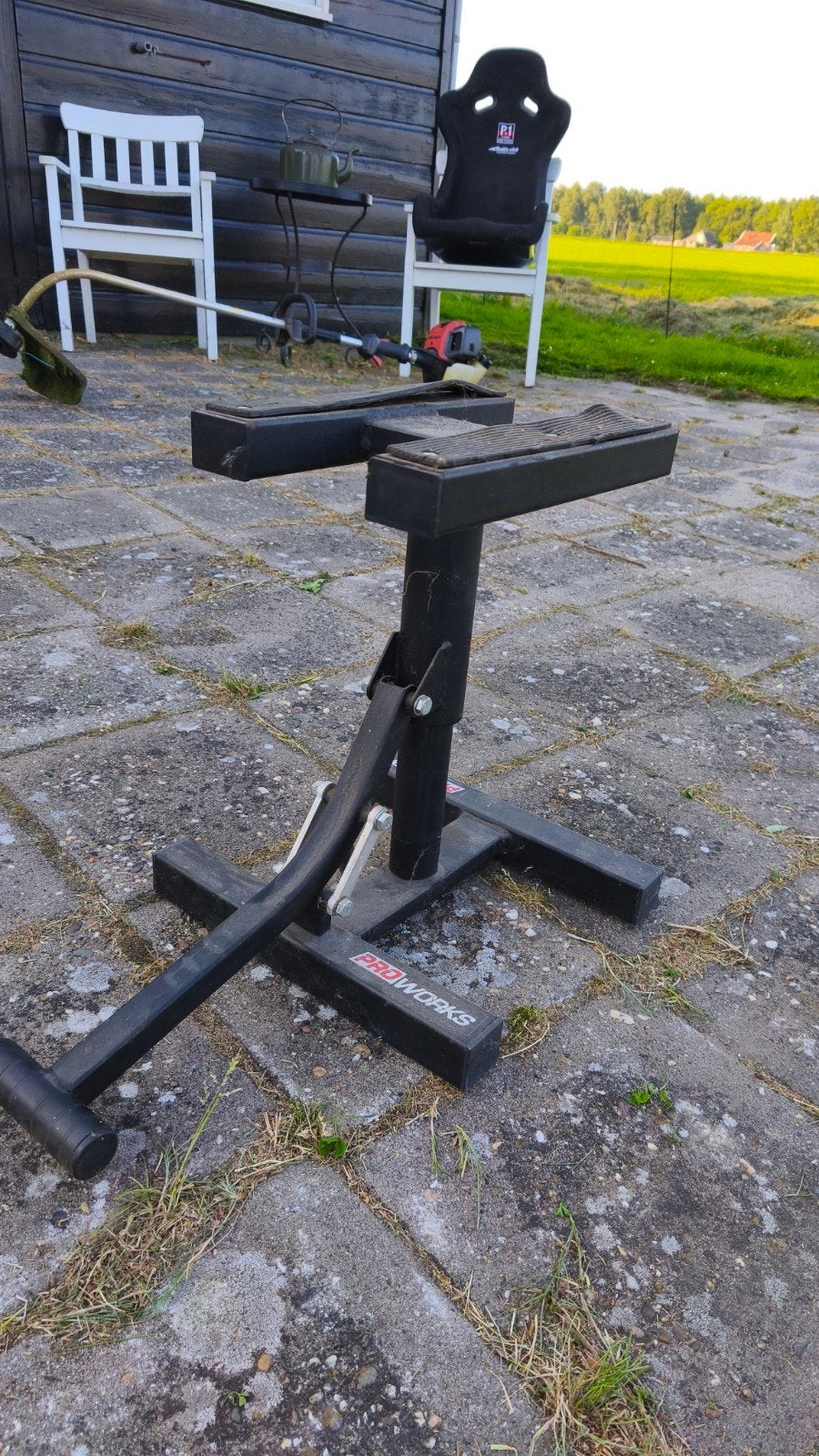 Motorbokje voor crossmotor/schakelbrommer, Ophalen of Verzenden, Gebruikt
