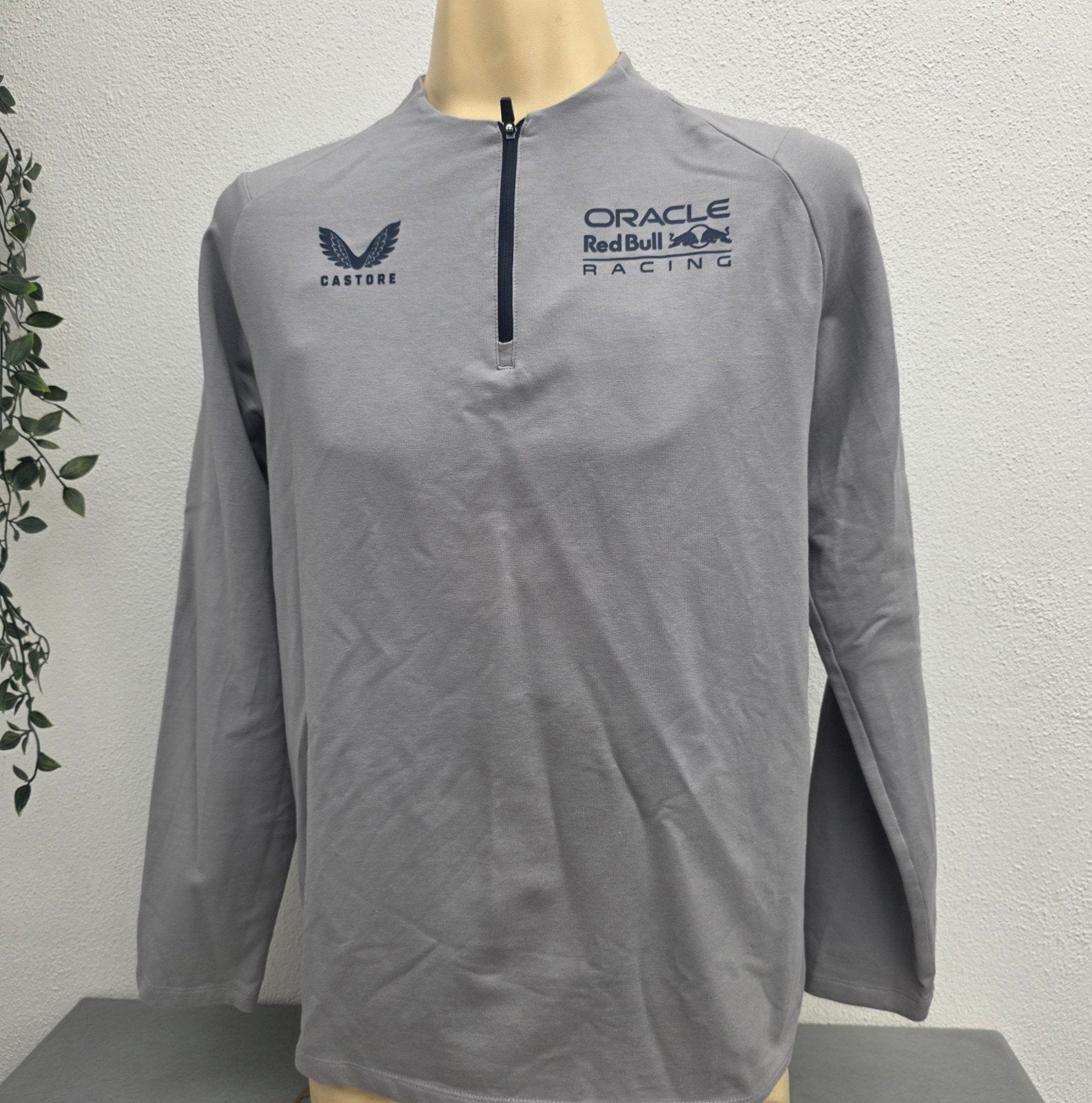 Castore Oracle Red Bull Racing F1 Team Mid-Layer Top, Castore, Ophalen of Verzenden, Zo goed als nieuw, Grijs