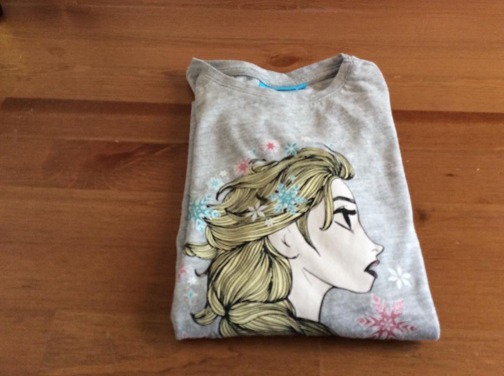 shirt longsleeve Frozen maat 116, Kinderen en Baby's, Kinderkleding | Maat 116, Disney, Gebruikt, Meisje, Ophalen of Verzenden