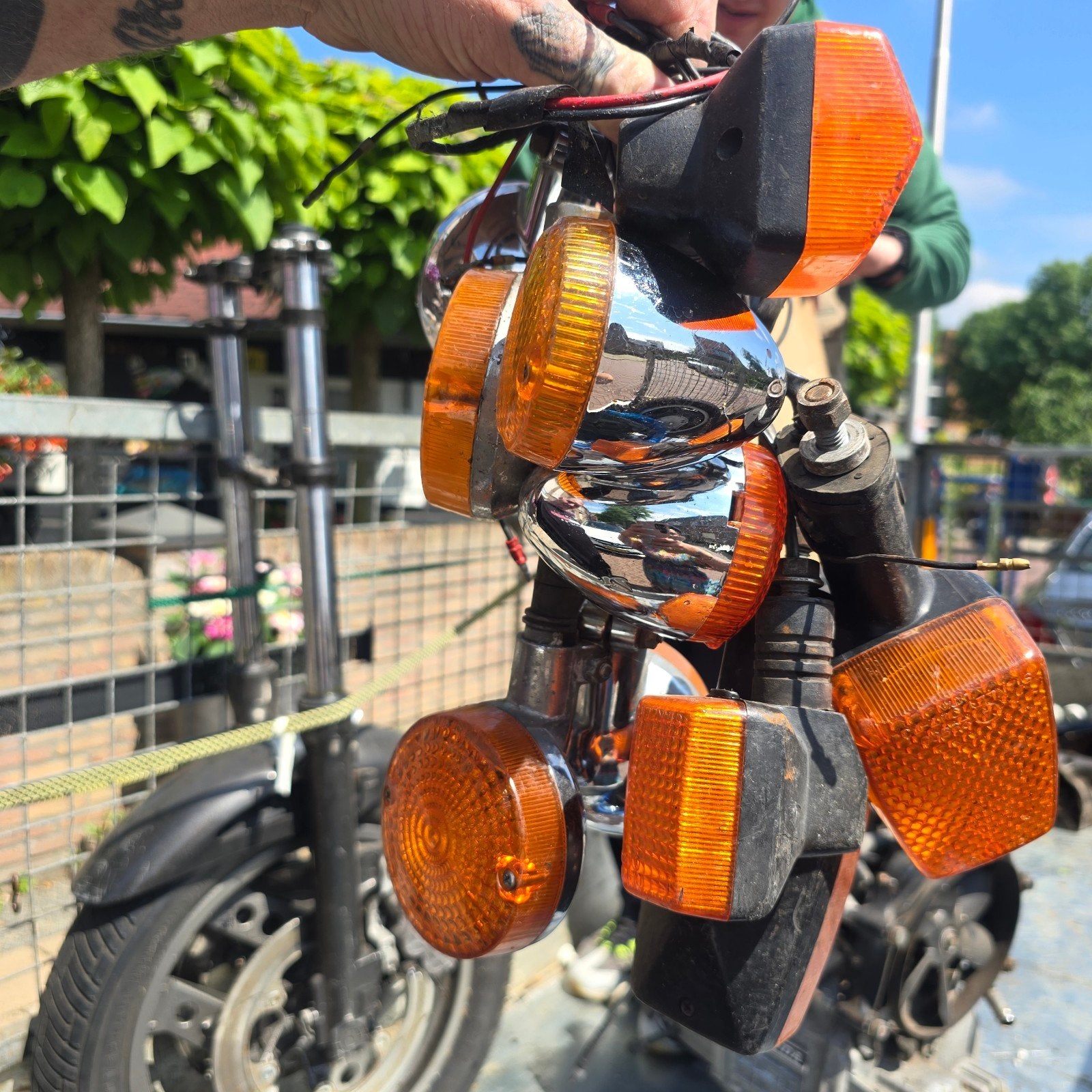 Diverse onderdelen Honda CX500, Motoren, Ophalen