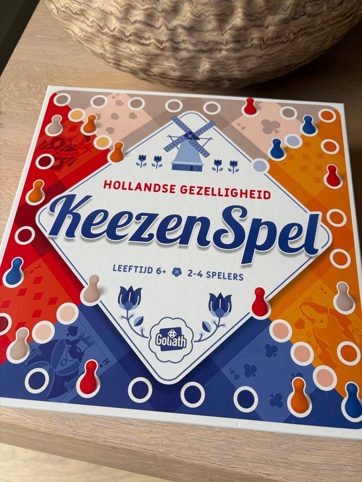 Goliath Keezen Spel - Nieuw!, Hobby en Vrije tijd, Gezelschapsspellen | Bordspellen, Drie of vier spelers, Ophalen, Zo goed als nieuw