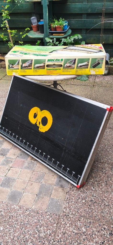 Behang en lijmmachine, Ophalen, Gebruikt