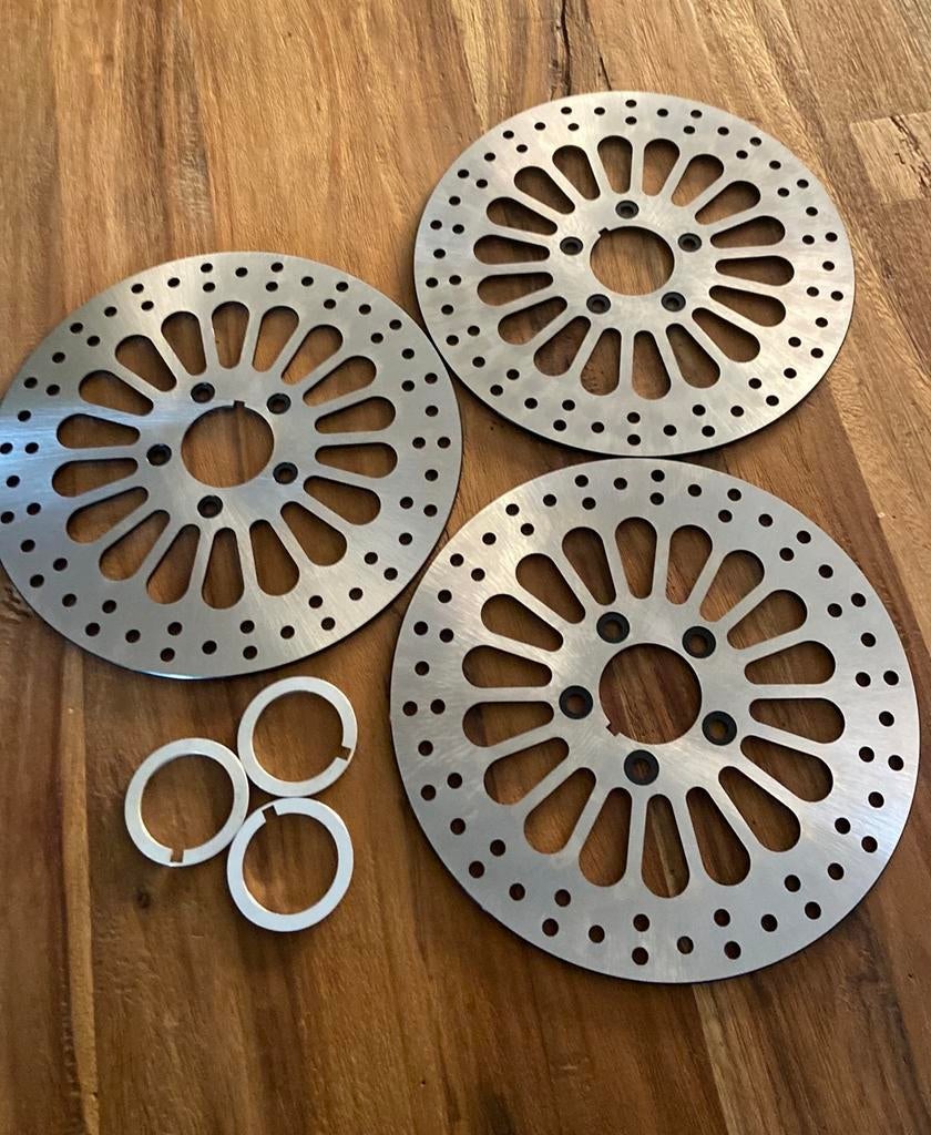 Kompleete set remschijven Harley Davidson 11,5 inch, Motoren, Onderdelen | Harley-Davidson, Nieuw, Ophalen of Verzenden