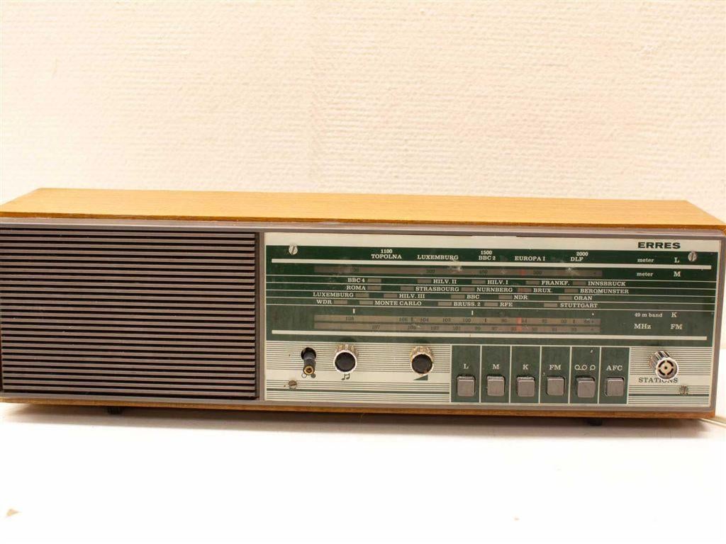 Erres radio 30869, Ophalen of Verzenden, Gebruikt