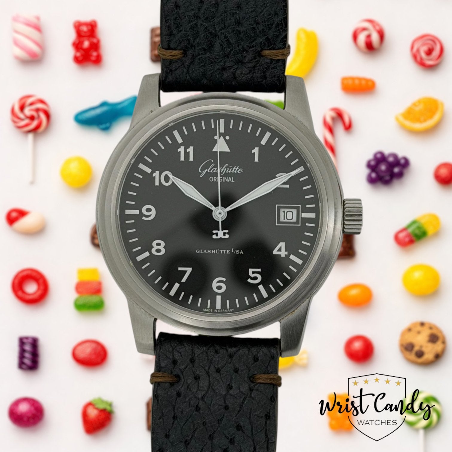 Glashütte Original Senator Navigator II • 2001 • topstaat, Sieraden, Tassen en Uiterlijk, Staal, Polshorloge, Ophalen of Verzenden