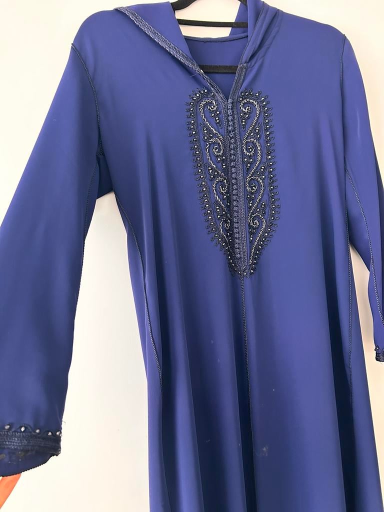 Marokkaanse djelaba jalaba leeftijd 12 jaar, Overige typen, Blauw, Ophalen of Verzenden, Zo goed als nieuw