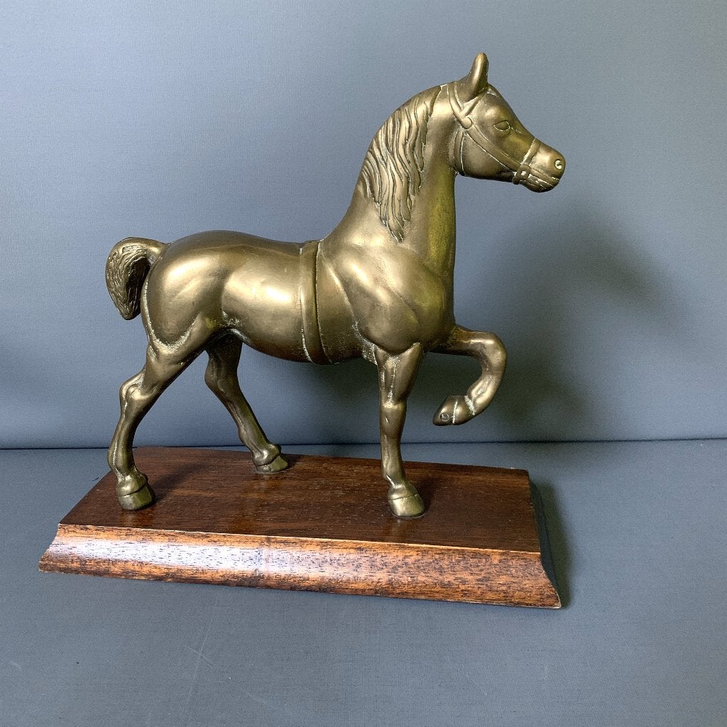 Vintage Arabisch Paard messing, Ophalen of Verzenden, Koper