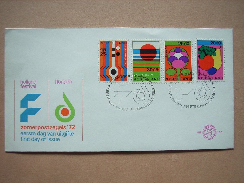FDC  Nederland FDC E116, Ophalen of Verzenden, Onbeschreven, Nederland