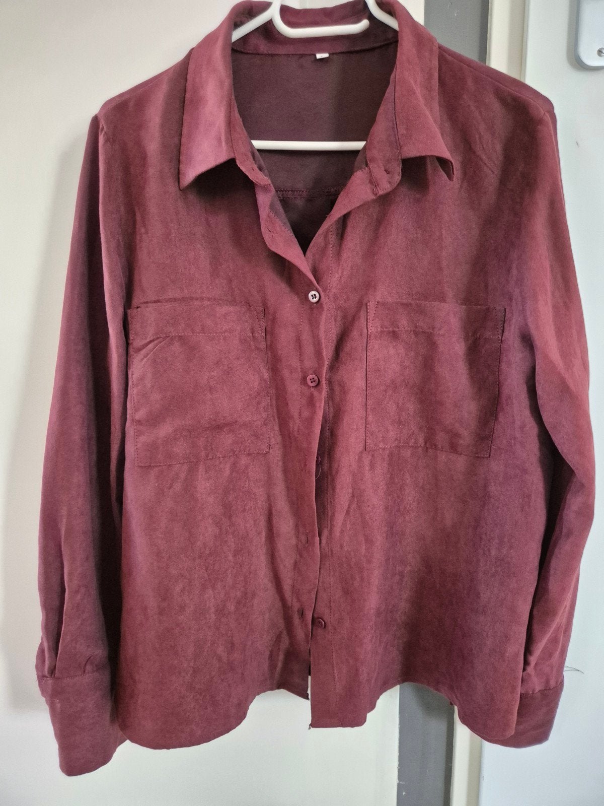 blouse, Kleding | Dames, Ophalen of Verzenden, Zo goed als nieuw, Maat 38/40 (M), Rood