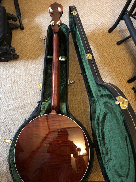 DEERING EAGLE II 5 string banjo, Ophalen, Zo goed als nieuw, 5-snarige of Bluegrassbanjo