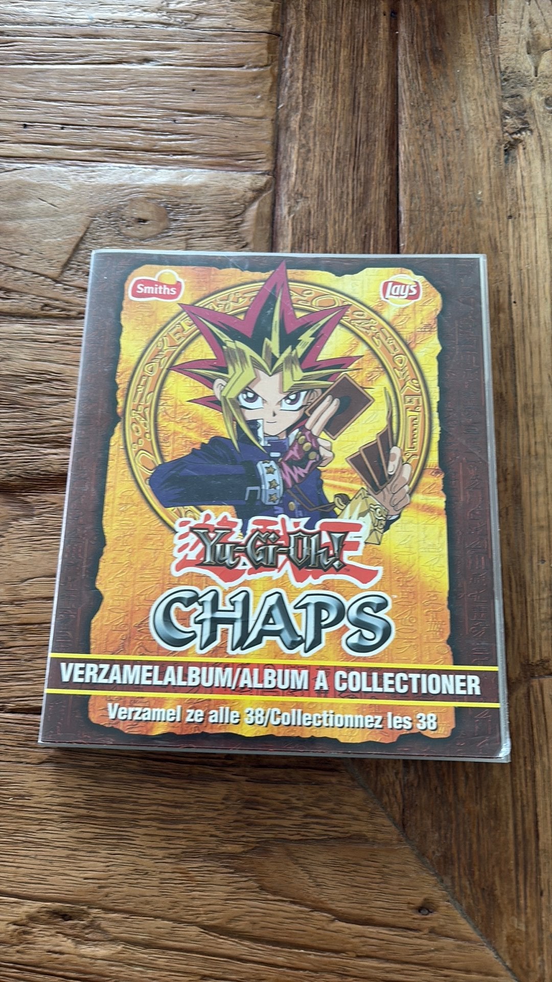 Verzamelalbum chaps Yu-gi-Oh, Hobby en Vrije tijd, Ophalen of Verzenden, Zo goed als nieuw