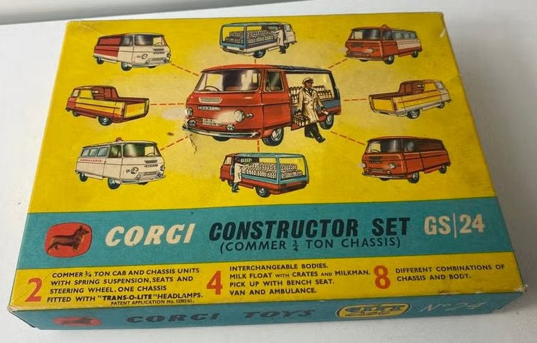 Doos Corgi Toys Constructor Gift Set 24, Ophalen of Verzenden, Gebruikt, Auto, Corgi