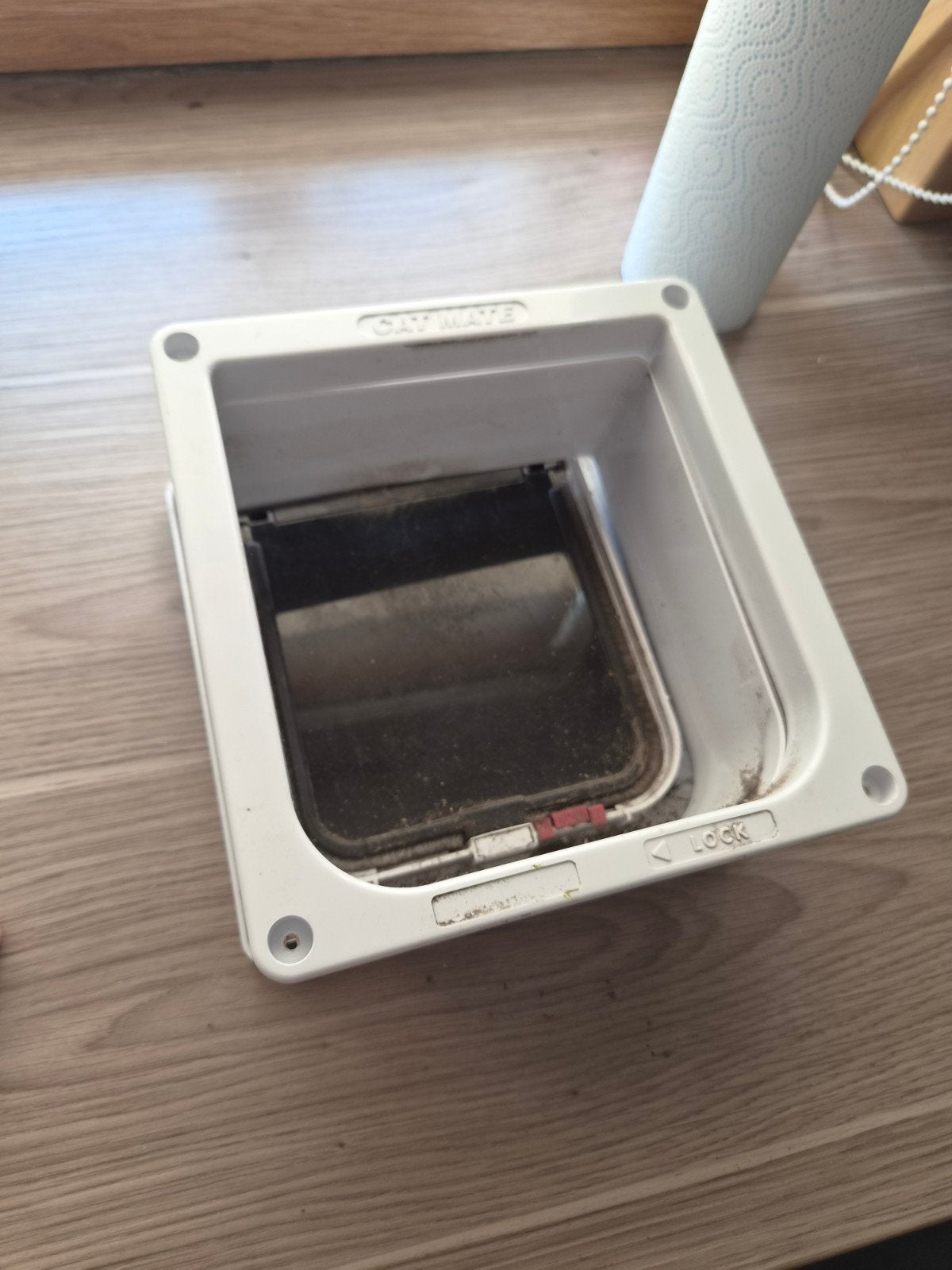 catmate kattenluikje, Ophalen of Verzenden, Gebruikt