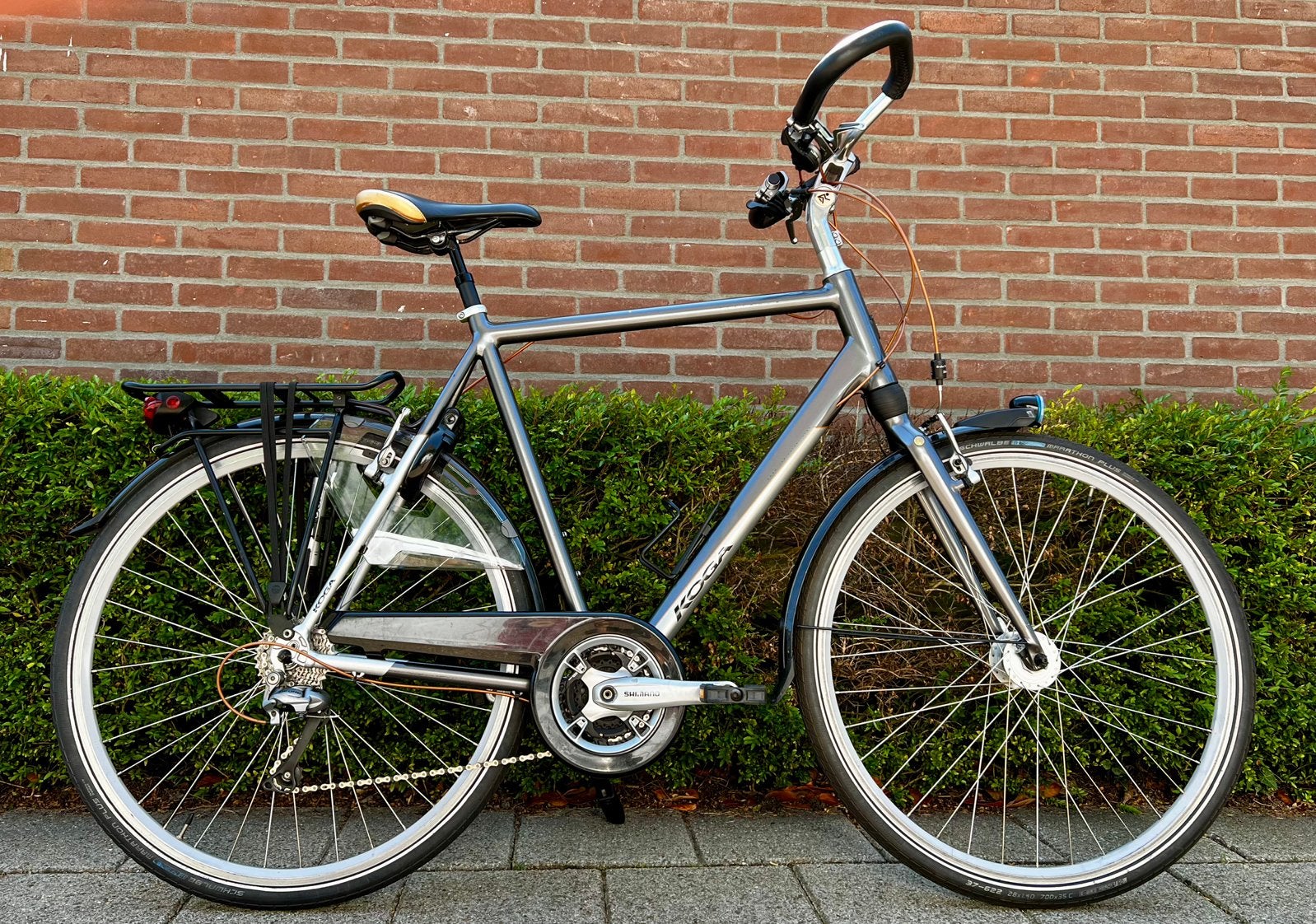Als Nieuw! / Koga Miyata / 63cm / incl Onderhoudsbeurt!, Ophalen, 28 inch, Vering, Velgrem