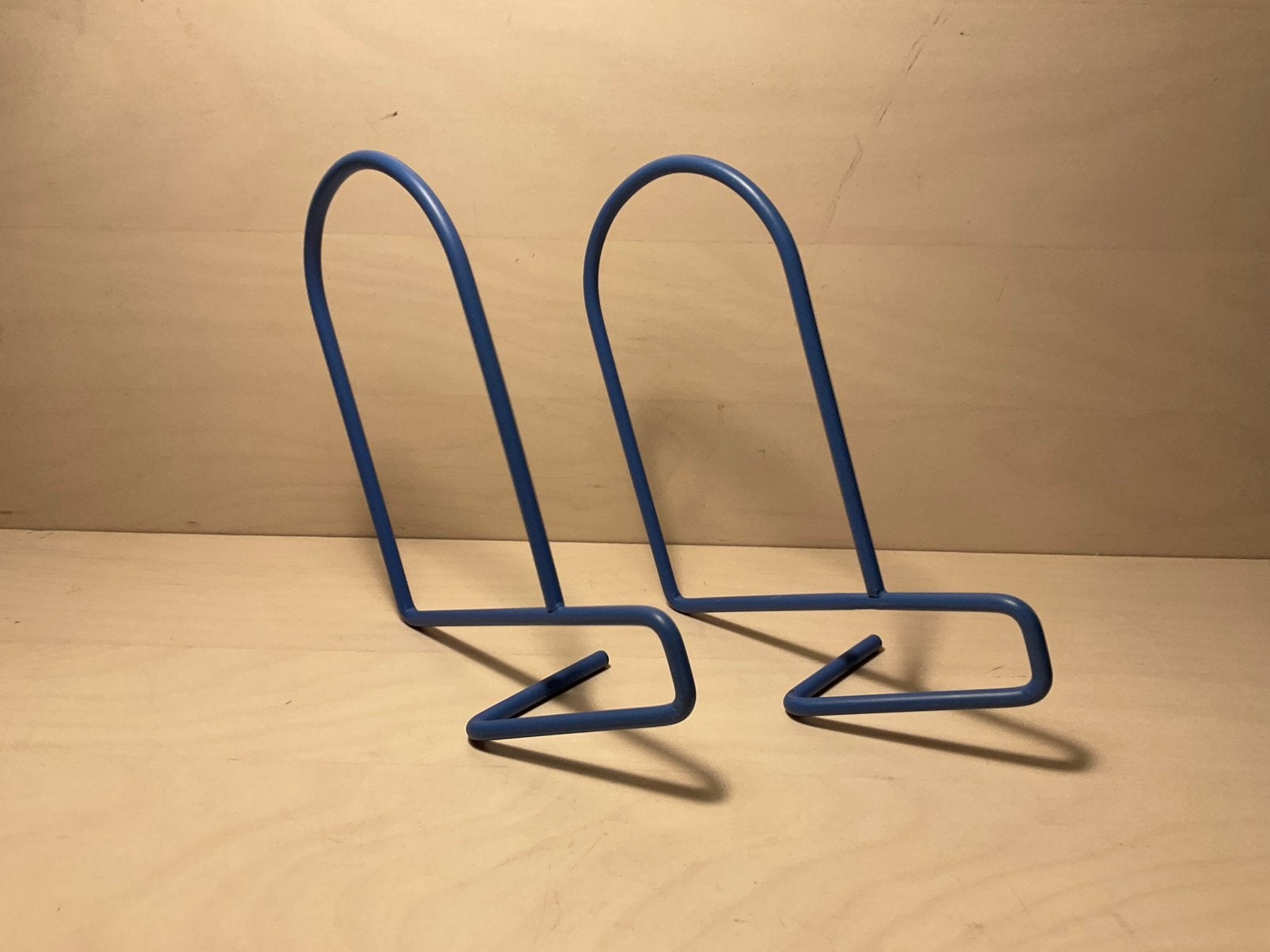Originele IKEA "FLIT"-boekensteun uit de jaren 90 - blauw, Huis en Inrichting, Ophalen of Verzenden, Zo goed als nieuw