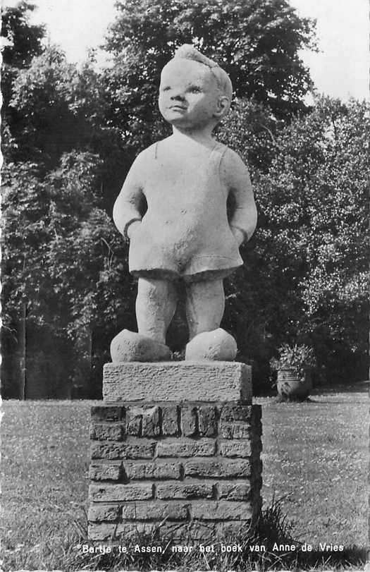 377-608-009 Assen Bartje, Verzamelen, Ansichtkaarten | Nederland, Verzenden, Voor 1920, Drenthe