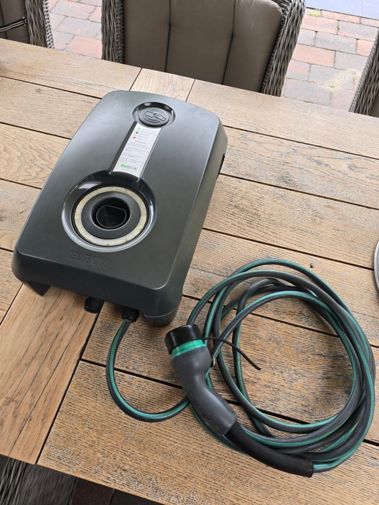 EVBox 11kW Laadpaal met Laadkabel - Gebruikt, Ophalen, Gebruikt, Laadpaal en Laadkabel