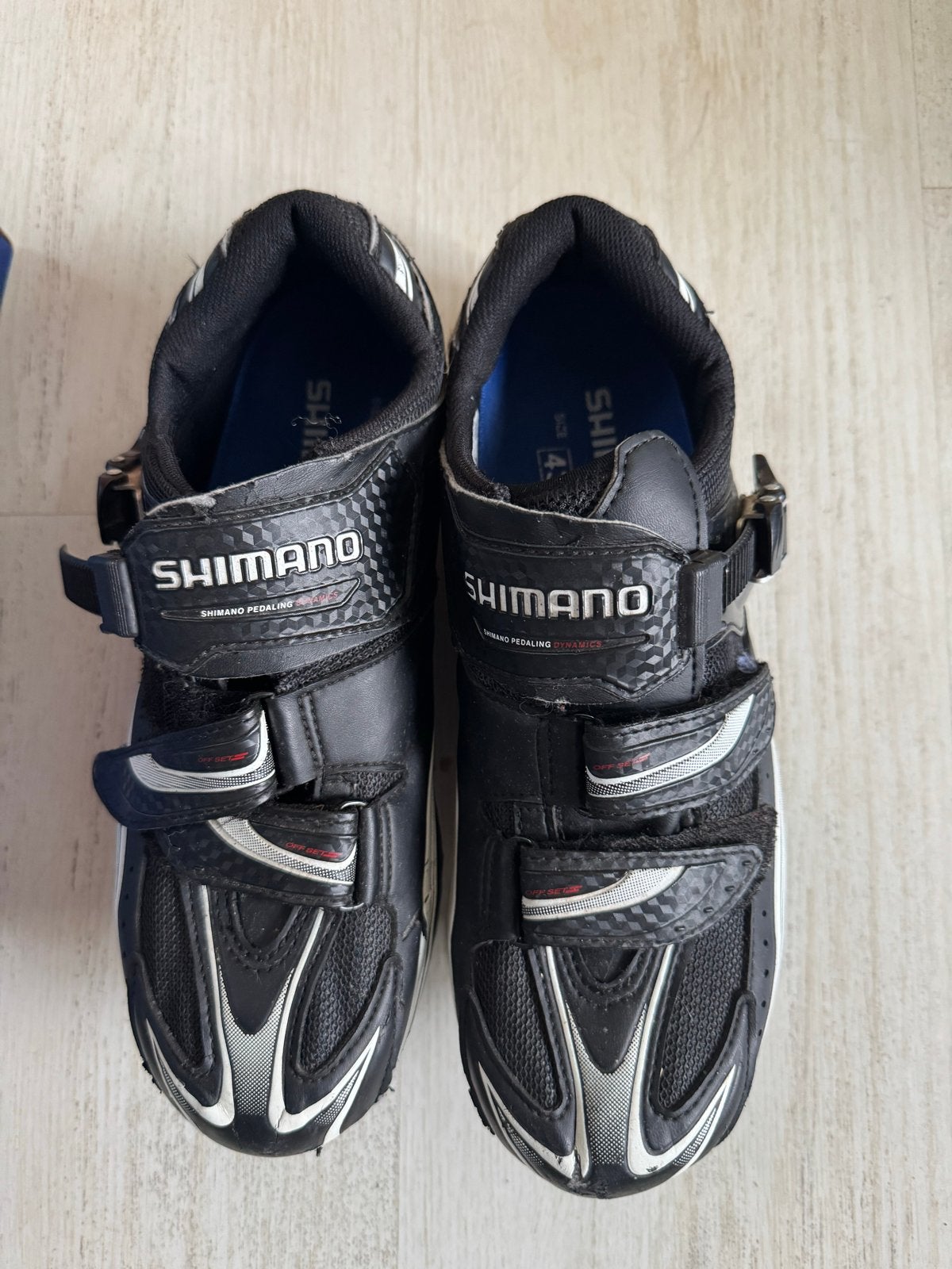 Shimano fietsschoenen maat 43, Ophalen, Gebruikt, Kleding