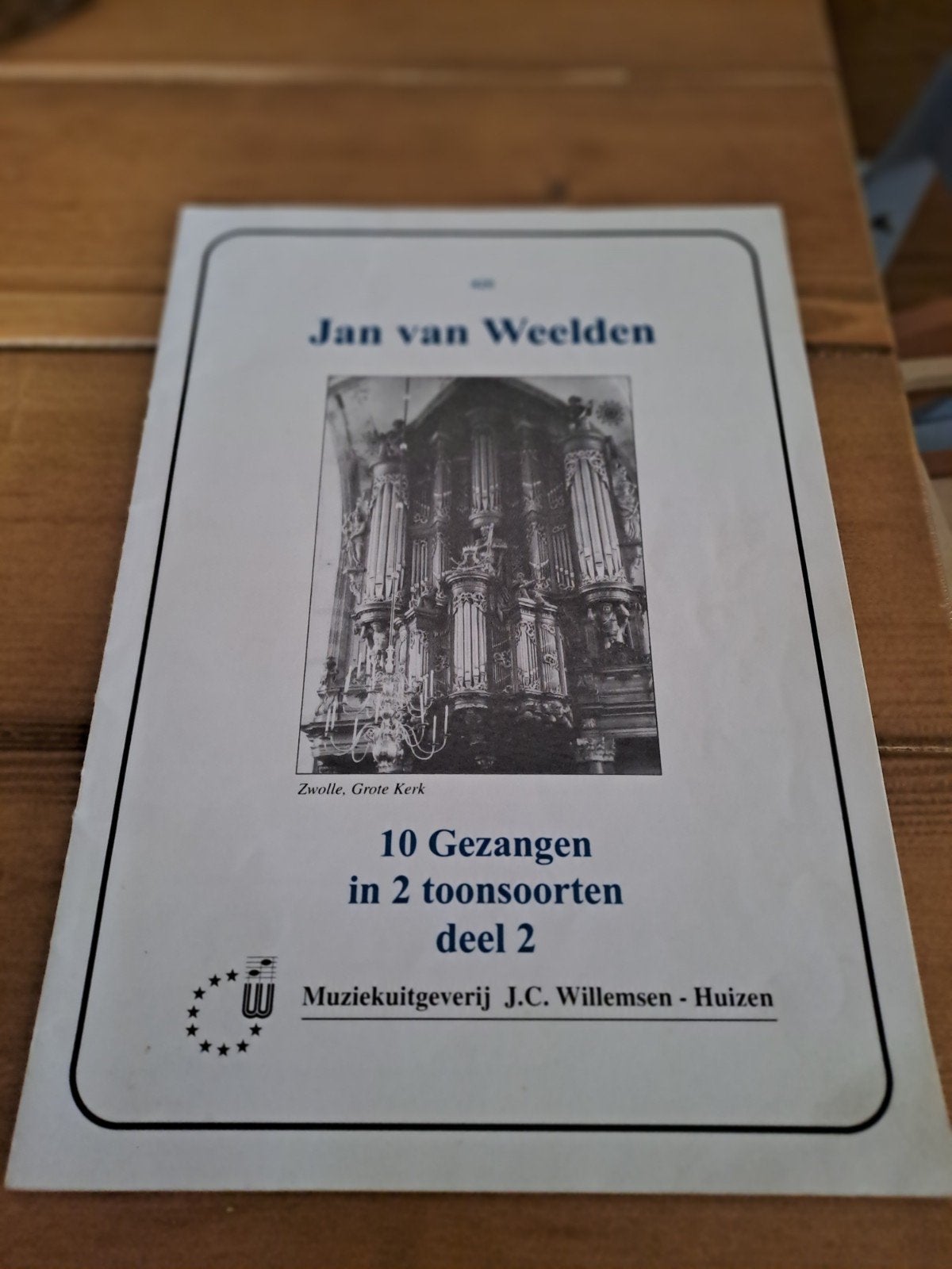 Jan van Weelden bladmuziek, Gebruikt, Overige soorten, Ophalen of Verzenden, Keyboard