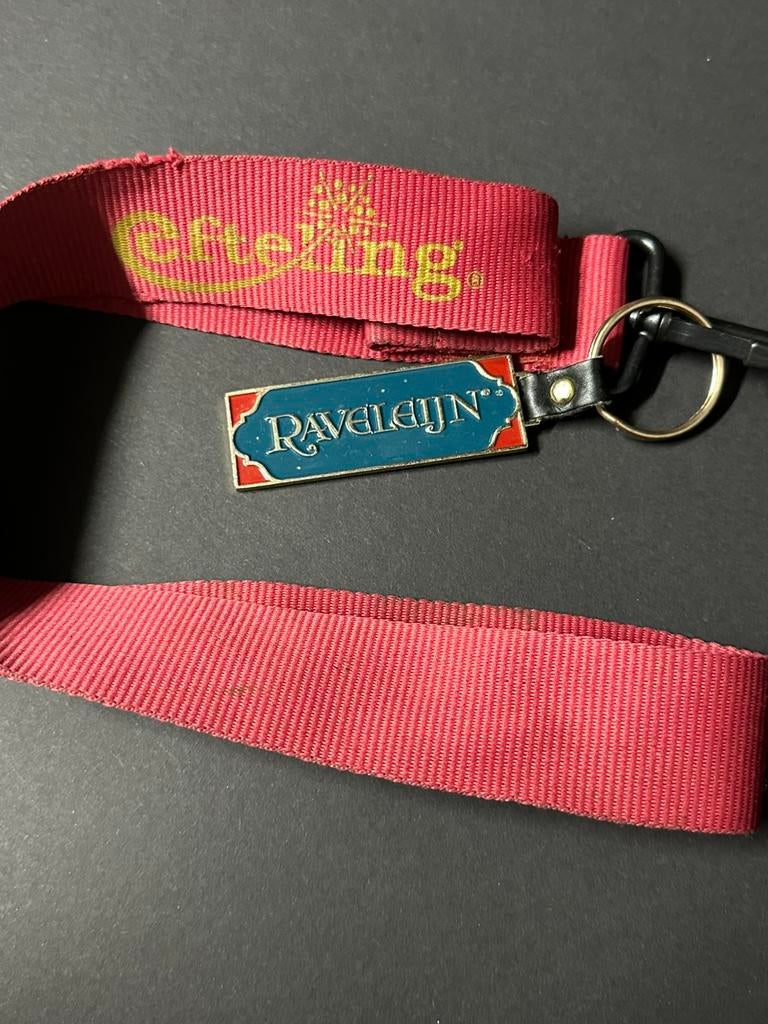 Efteling keycord en sleutelhanger raveleijn, Verzamelen, Efteling, Ophalen of Verzenden, Gebruikt, Overige typen