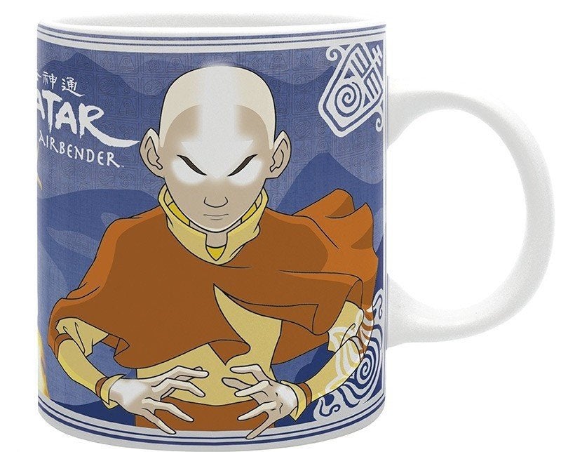 Avatar beker / mok Aang and friends, Keramiek, Nieuw, Ophalen of Verzenden, Overige stijlen