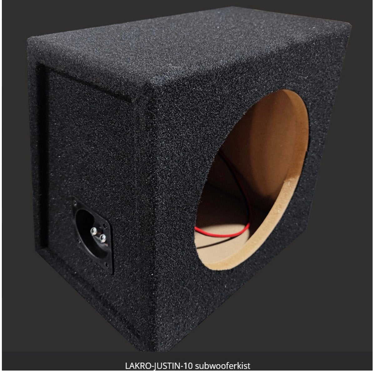 10 inch subwooferbehuizing 18 mm MDF, Auto diversen, Verzenden, Nieuw
