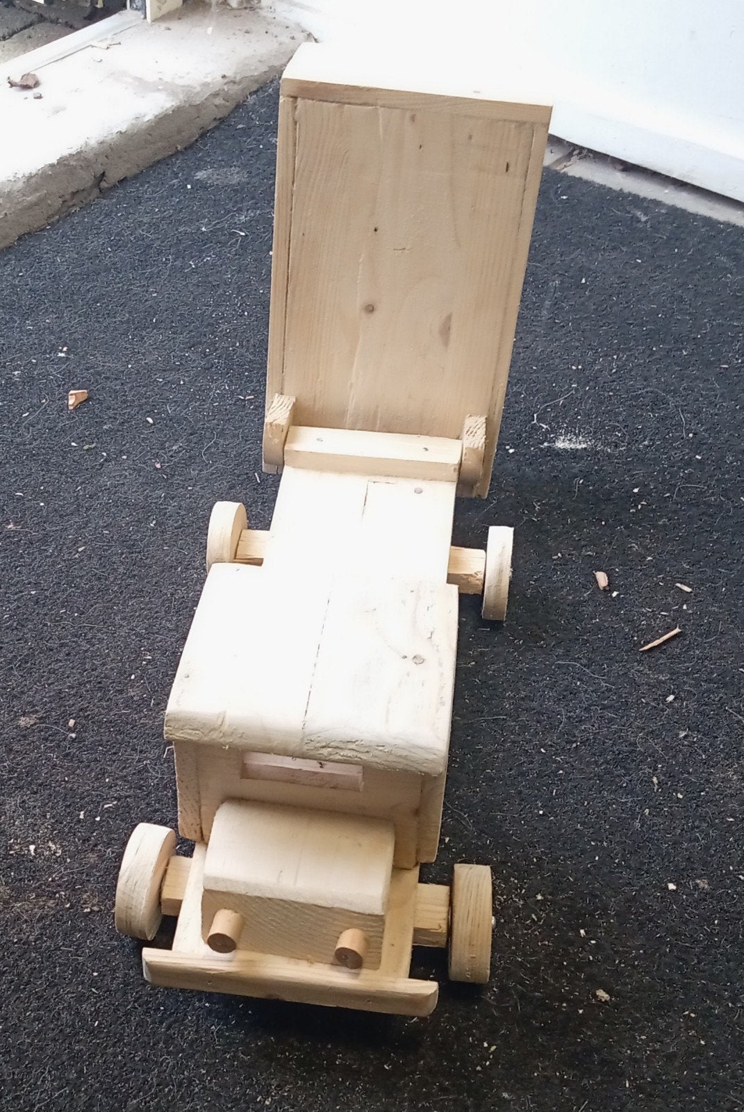 houten speelgoed auto, Ophalen of Verzenden