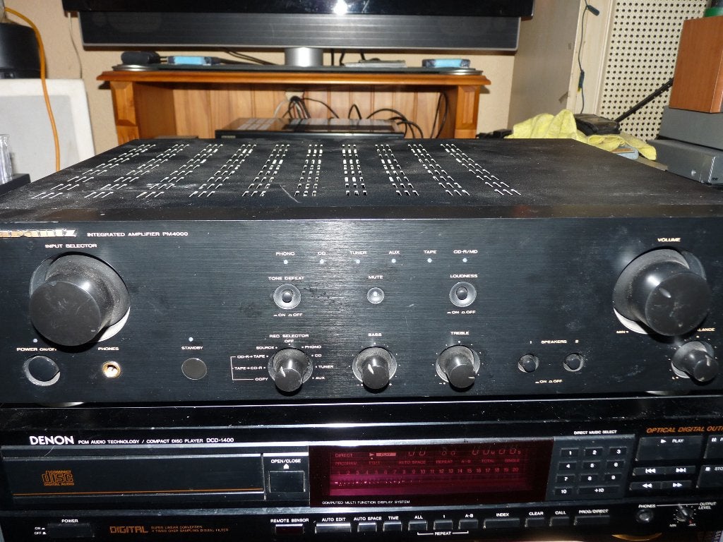 Marantz PM-4000 versterker uit 1999, Marantz, Gebruikt, Ophalen of Verzenden, 60 tot 120 watt