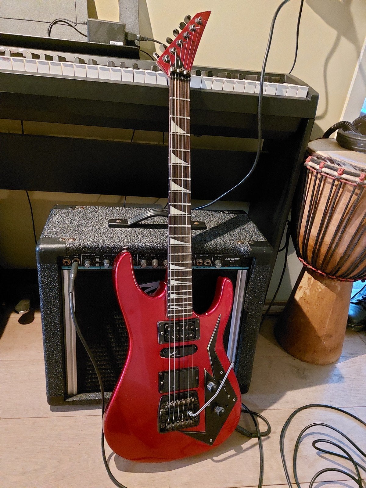 Hohner professional ST Scorpion vintage 1987, Ophalen, Gebruikt, Solid body