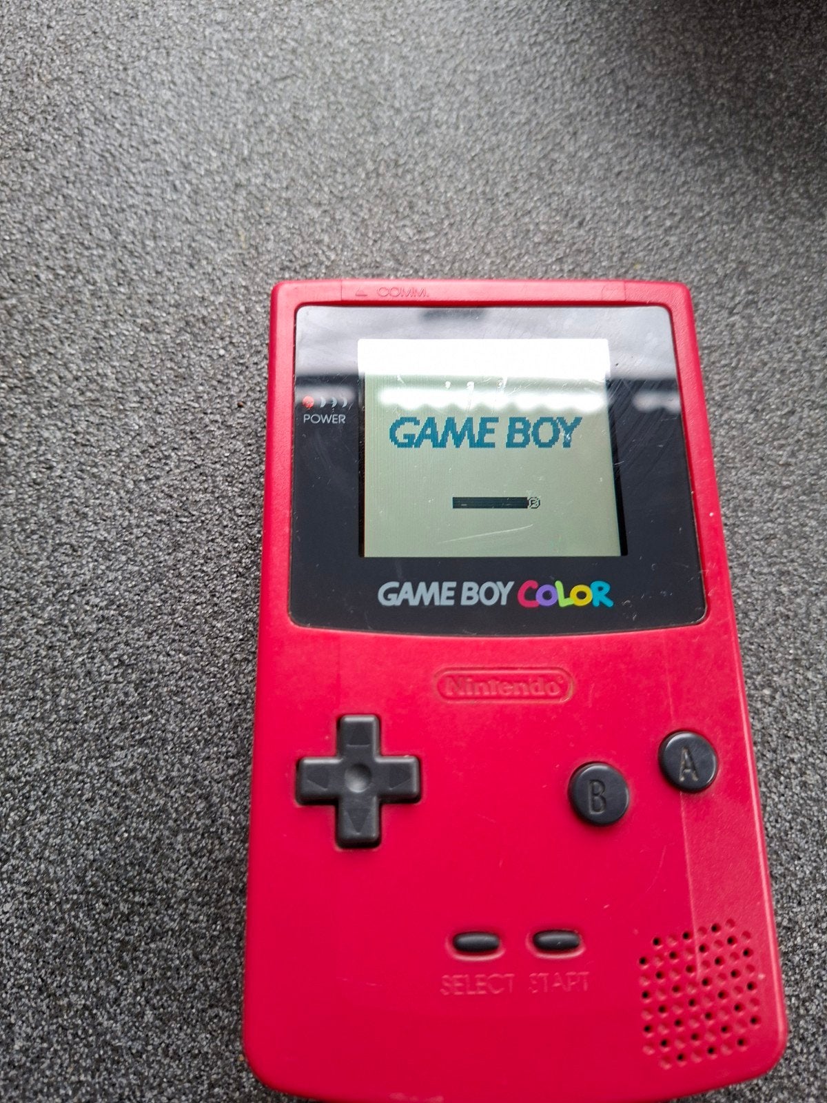 Game Boy Color - Rood (Werkend), Spelcomputers en Games, Spelcomputers | Nintendo Game Boy, Ophalen of Verzenden, Gebruikt, Game Boy Color