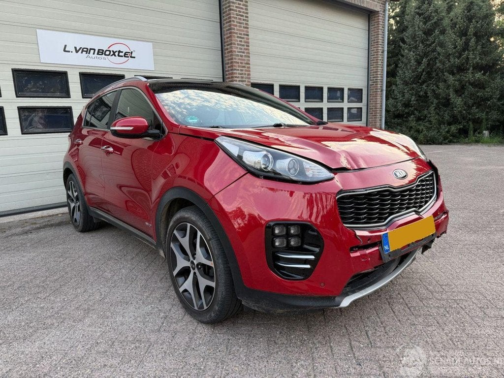 Kia Sportage 1.6 T-GDI 4WD GT-Line Automaat Pano (bj 2018), Auto diversen, Schadeauto's, Automaat, Kia, Overige carrosserieën