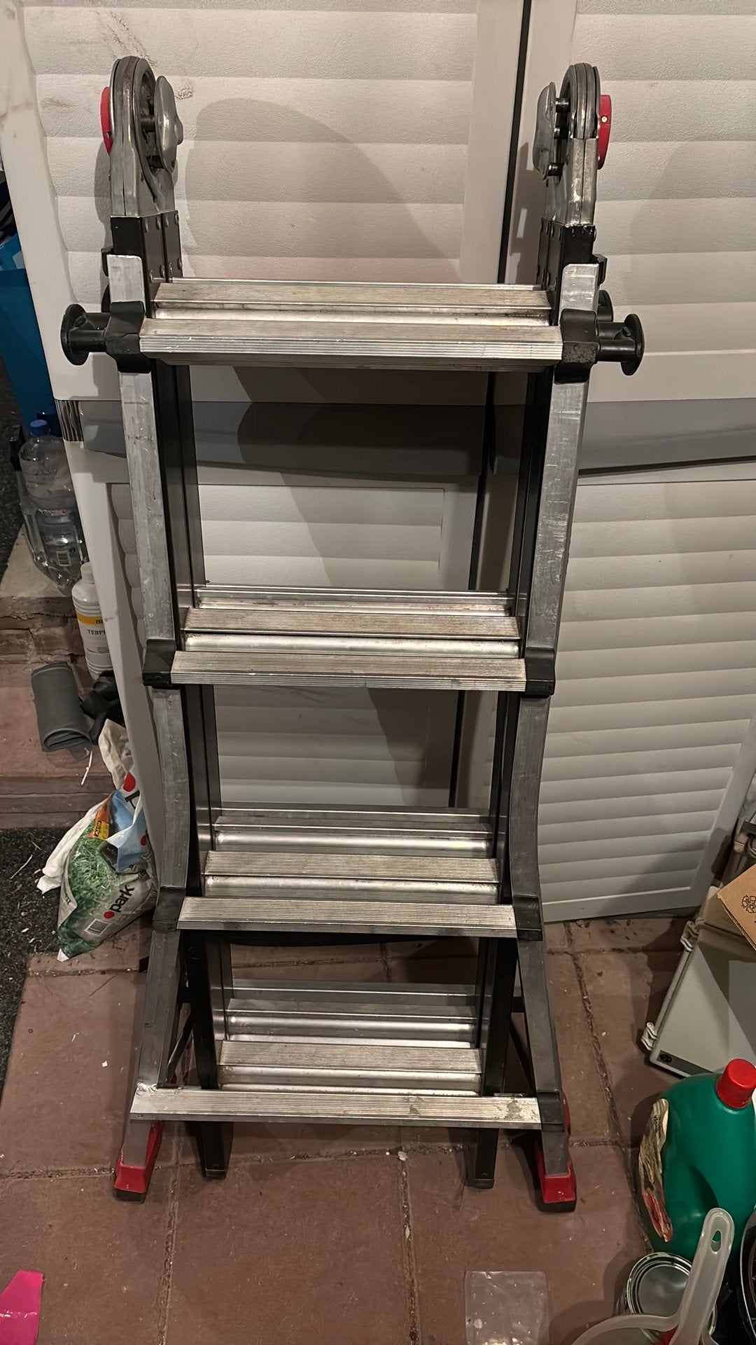 Altrex varitrex teleprof 4x4, Ophalen, Gebruikt, Ladder, Opvouwbaar of Inschuifbaar