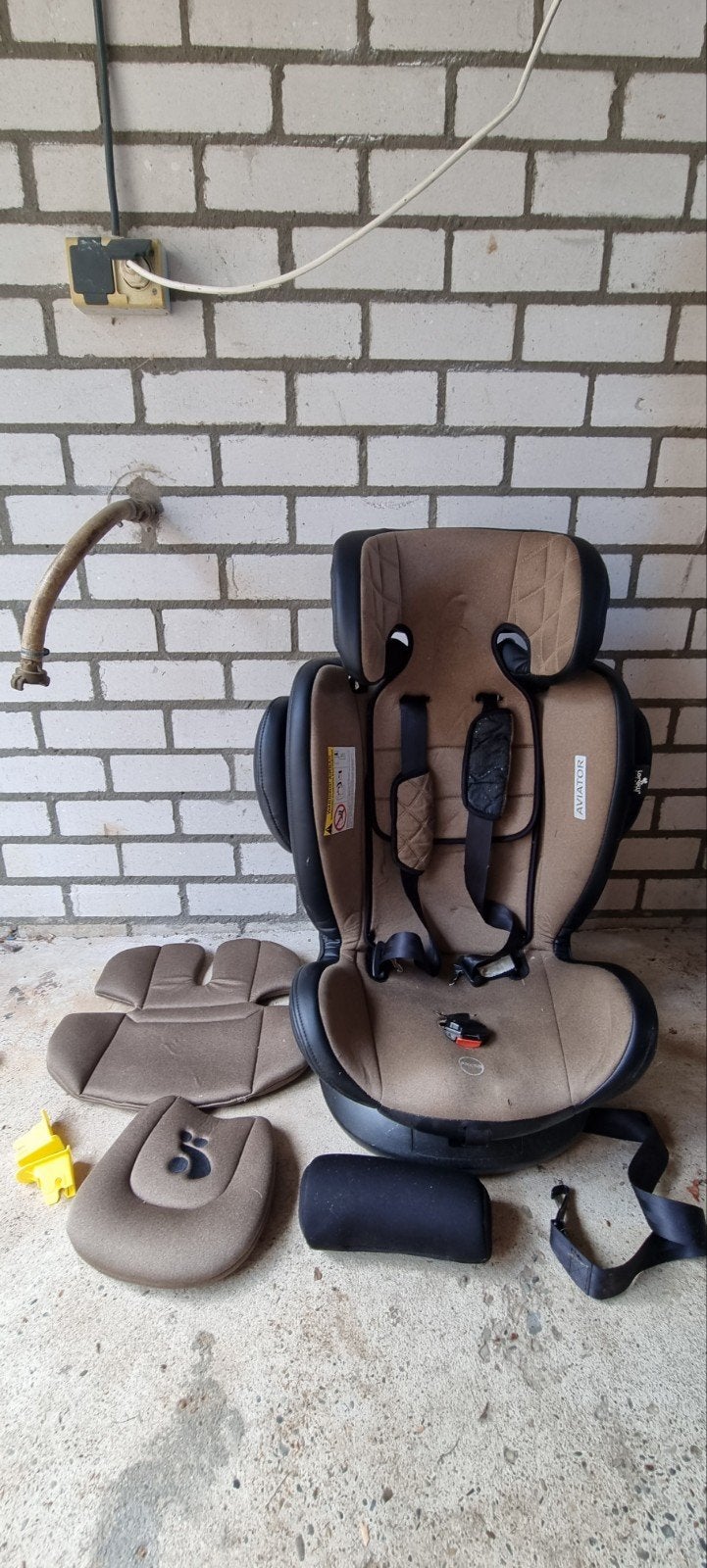 Lorelli Premium Aviator Autostoeltje 360 graden draaibaar, Overige merken, Verstelbare rugleuning, Autogordel, Ophalen of Verzenden