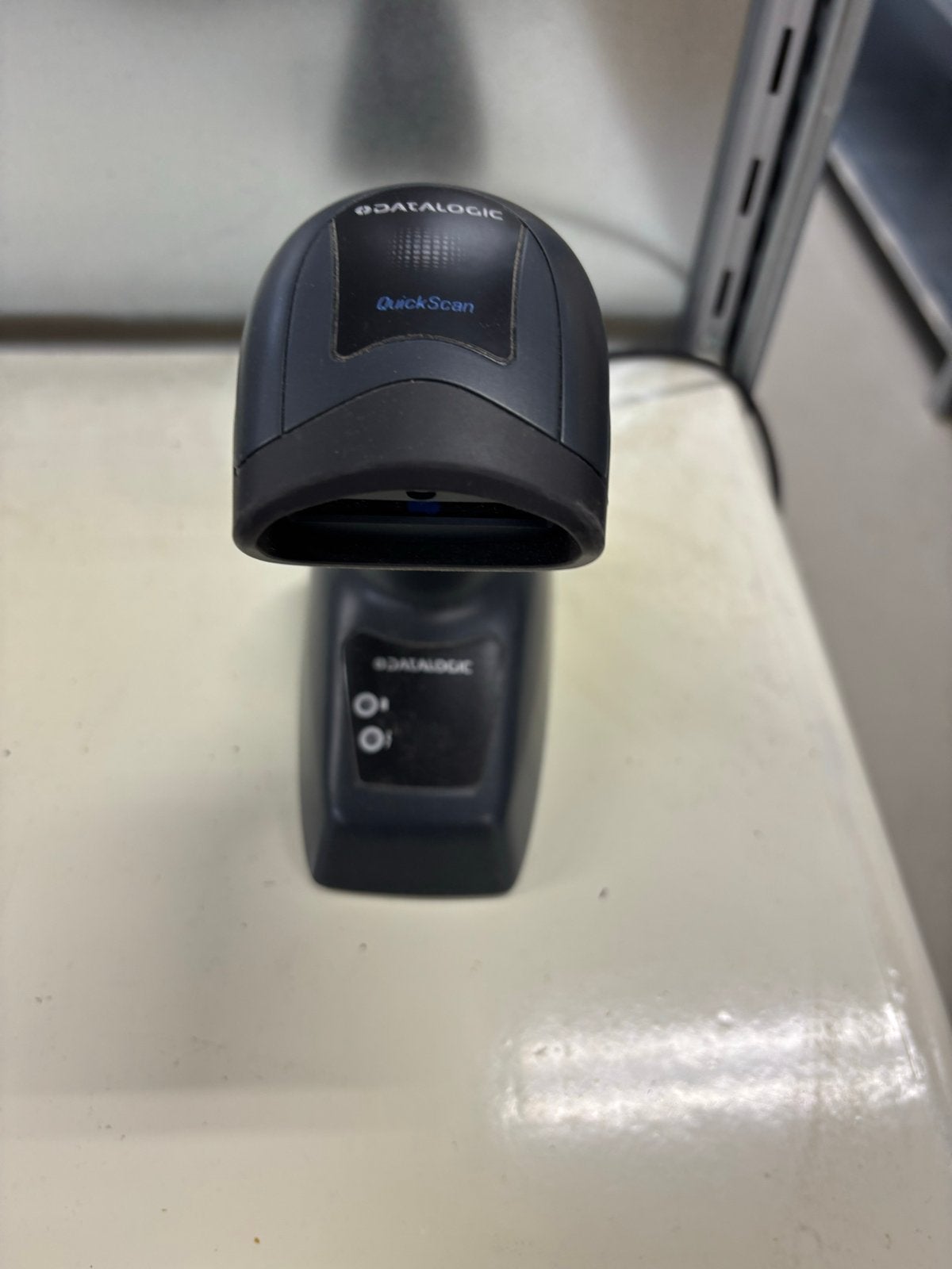 Datalogic QuickScan scanner (draadloos) met basisstation, Ophalen of Verzenden, Zo goed als nieuw, Overige typen