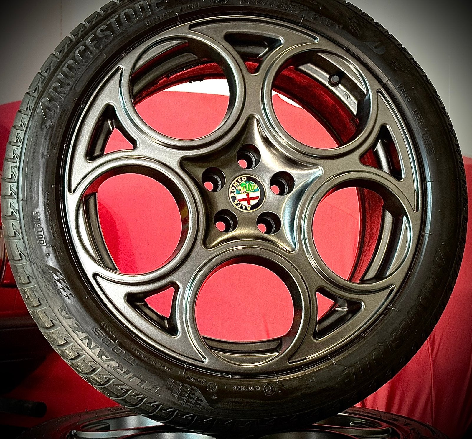 Alfa Romeo GTA velgen 17 inch origineel nieuwstaat !, Ophalen, Banden en Velgen, 17 inch, Personenwagen