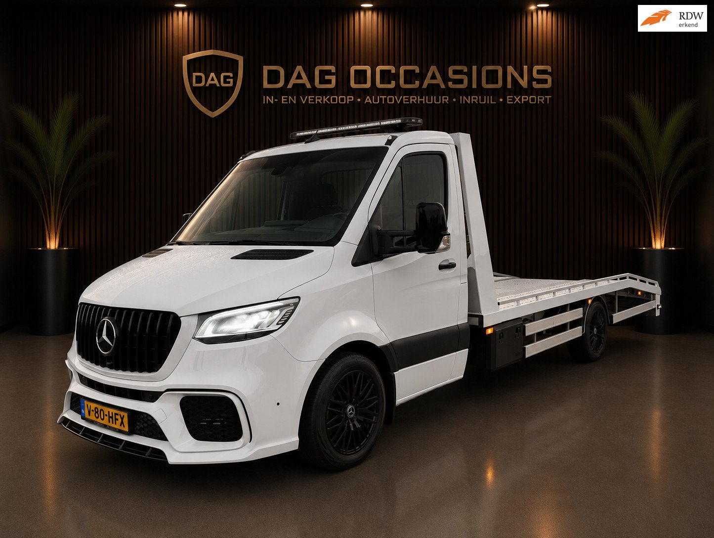 Mercedes SPRINTER 519 3.0 CDI V6 L3 VI-D OPRIJWAGEN AMG|XENO, Automaat, 190 pk, Bedrijf, Diesel