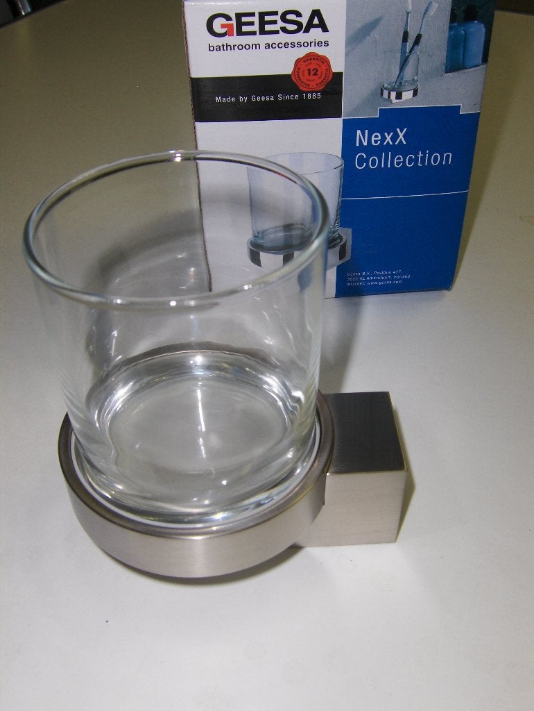 Glashouder Geesa NexX collection rvs 7502-05 (#524), Ophalen of Verzenden, Nieuw