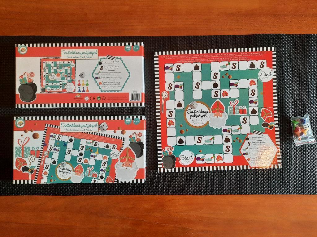 Sinterklaas pakjes spel en Sint & Piet kwartet spel ( D3 ), Ophalen of Verzenden, Nieuw