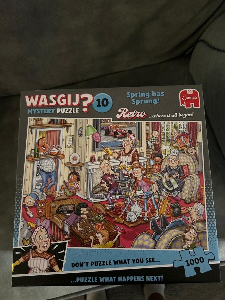 Wasgij puzzels 1000 stukjes (ruilen mag ook) Mystery 10, Ophalen, 500 t/m 1500 stukjes, Zo goed als nieuw, Legpuzzel