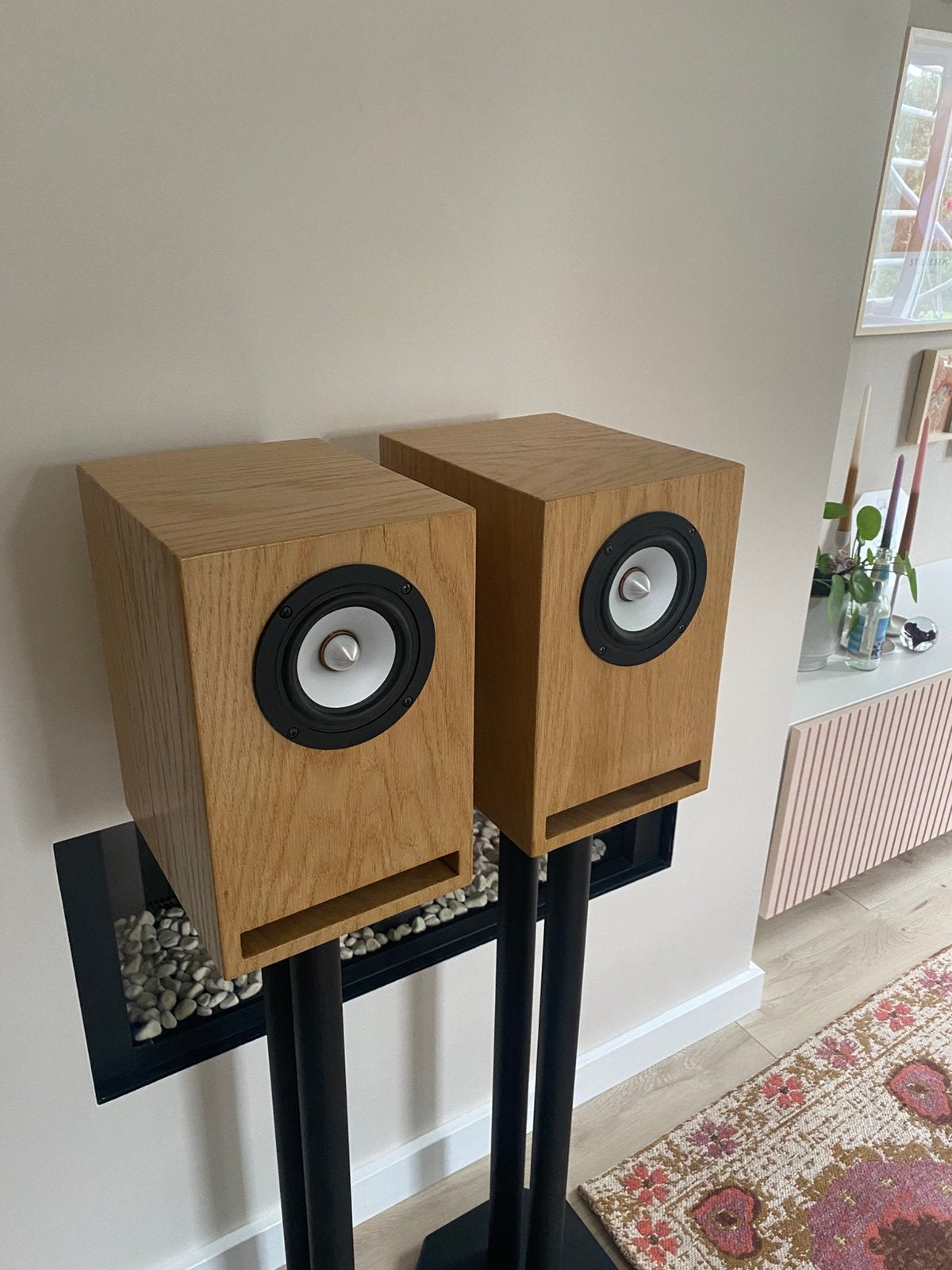 Fullrange  luidsprekers – Tang Band W4‑657D -audiofiel, Studiomonitor, Zo goed als nieuw, 60 tot 120 watt, Basreflex