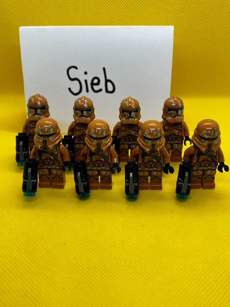 Lego Star Wars SW0605 en SW0606 Clone Airborne Troopers, Star Wars, Lego, Ophalen of Verzenden, Zo goed als nieuw