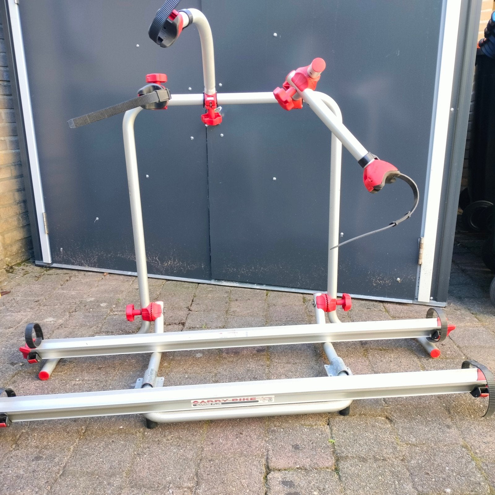 Fiamma Carry-Bike Garage Plus fietsendrager, Ophalen, 2 fietsen, Zo goed als nieuw, Brede banden