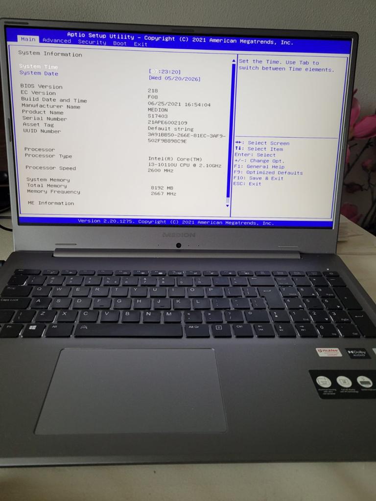 Te koop medion labtop 17 inch, Computers en Software, Windows Laptops, Ophalen of Verzenden, 17 inch of meer
