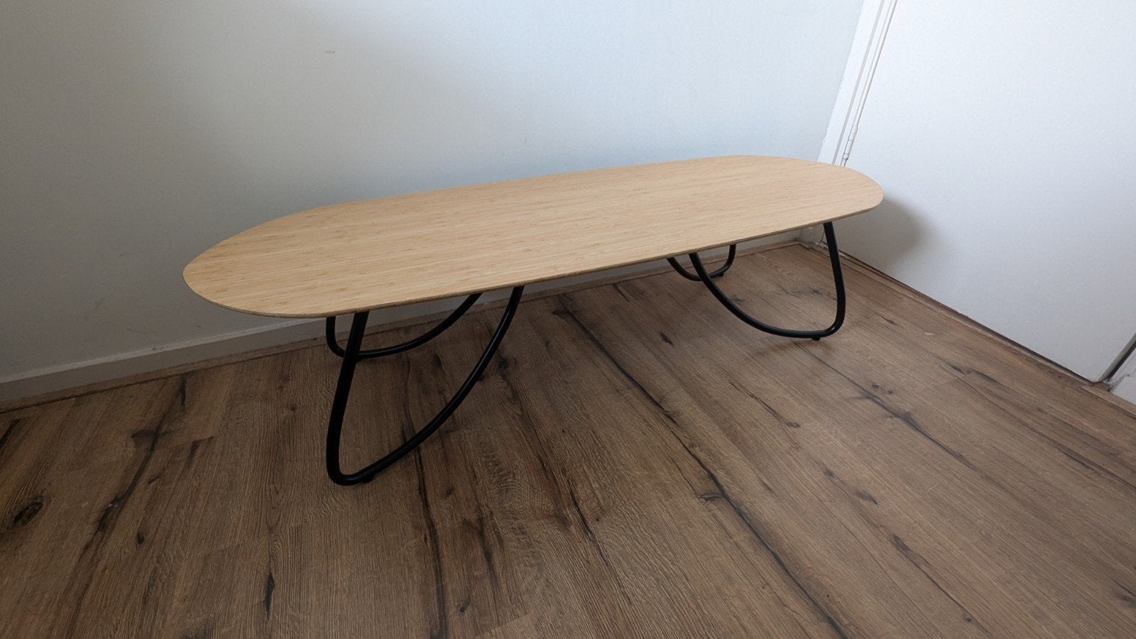 IKEA KÅSEBERGA salontafel, Minder dan 50 cm, 100 tot 150 cm, Modern, Scandinavisch, Surf, Zo goed als nieuw