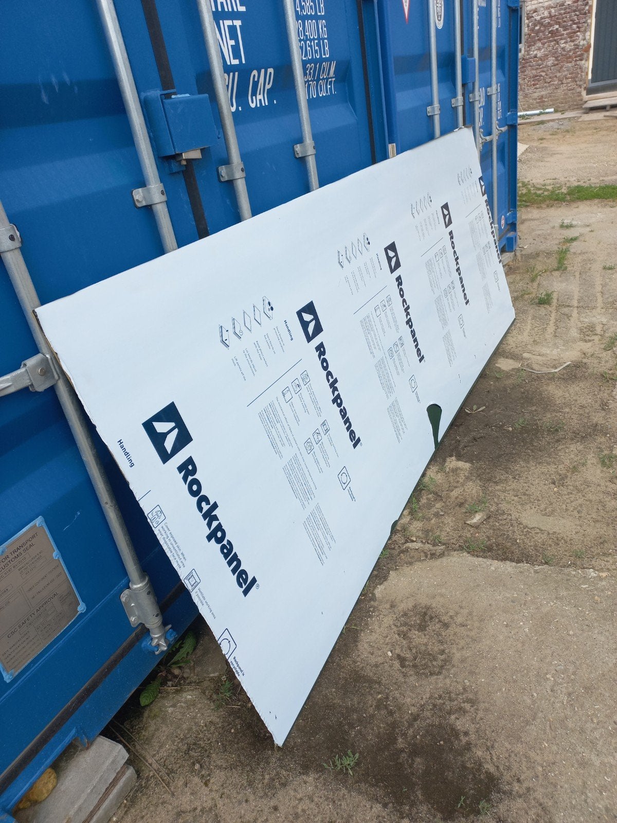 Rockpanel plaat dennengroen RAL 6009 - Nieuw, Ophalen, Nieuw, Overige materialen