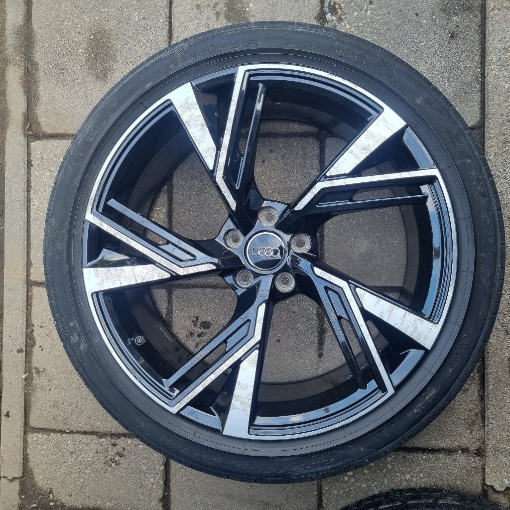 20 inch en 22 inch RS6 velgen eventueel met nieuwe banden, Gebruikt, 255 mm, Banden en Velgen, Ophalen of Verzenden