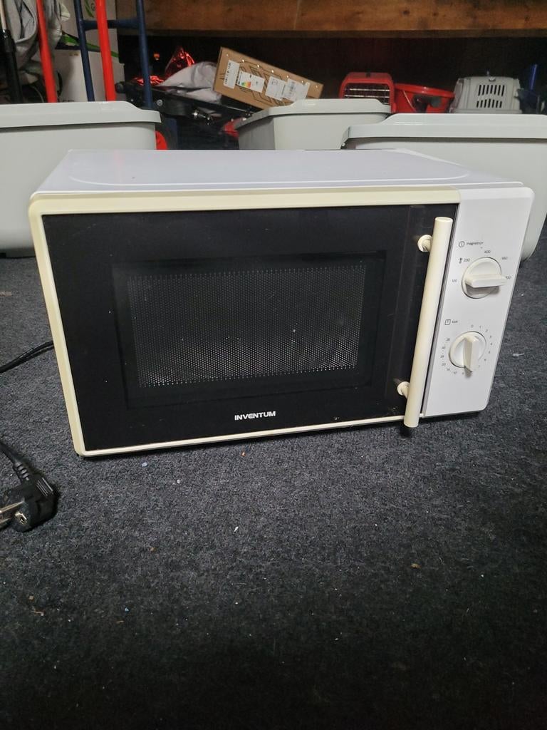 Inventum Magnetron - Compact en Gebruiksvriendelijk, Witgoed en Apparatuur, Magnetrons, Gebruikt, Minder dan 45 cm, Ophalen of Verzenden