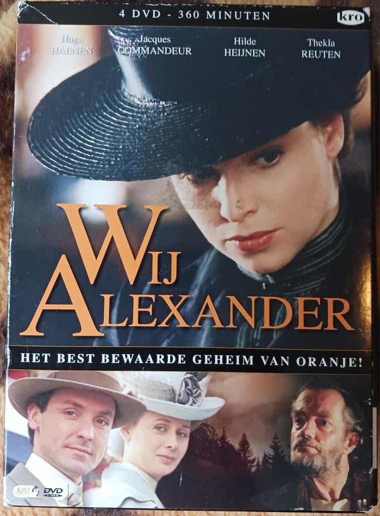 Wij Alexander  Het Best Bewaarde Geheim van Oranje!, Cd's en Dvd's, Boxset, Drama, Ophalen of Verzenden, Zo goed als nieuw